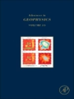 cover image of Advances in Geophysics